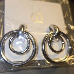Silver Hoop Earrings